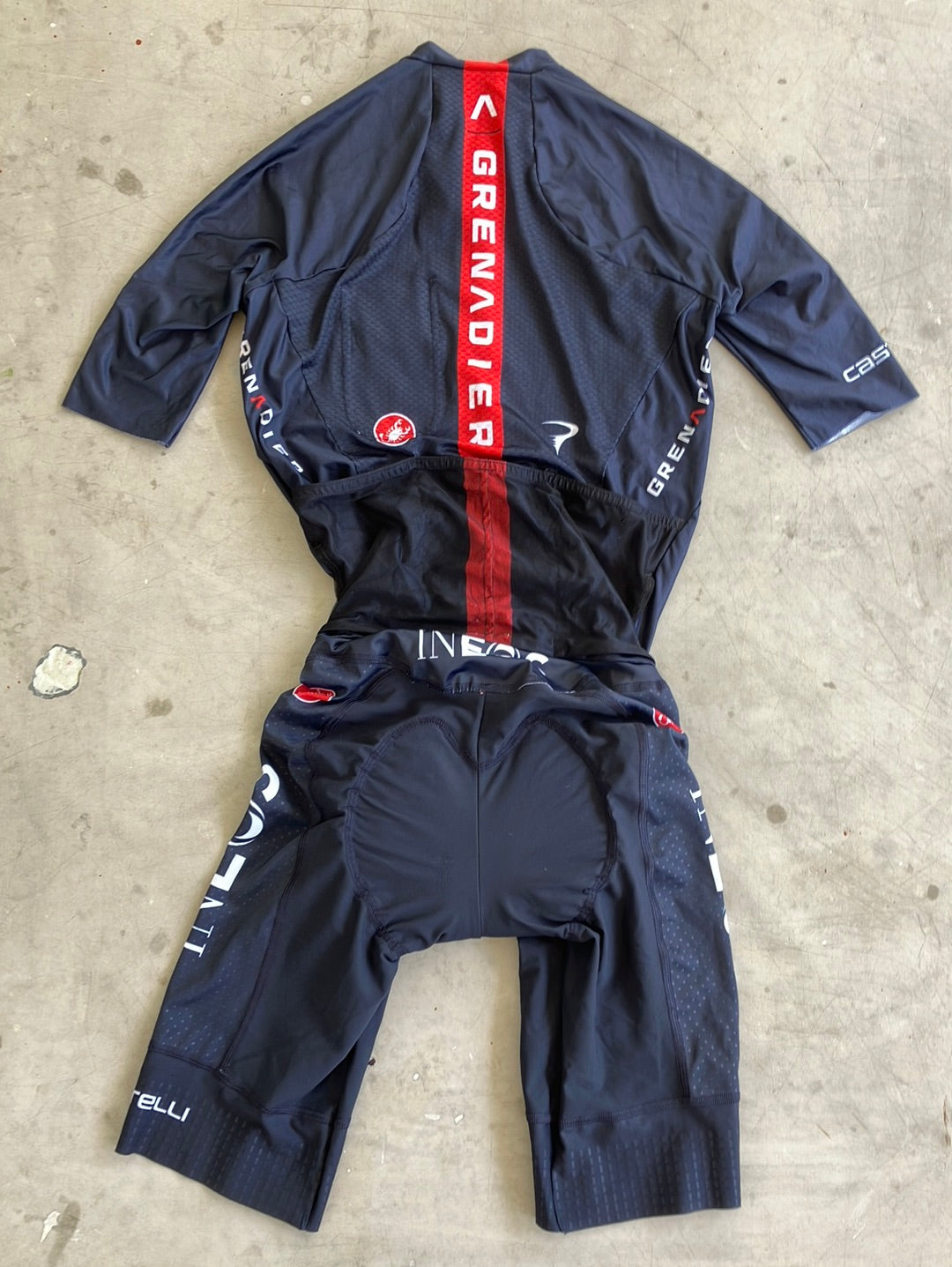 Aero Suit - San Remo Speed Suit | Castelli | Ineos Grenadiers | Pro-Issued Cycling Kit