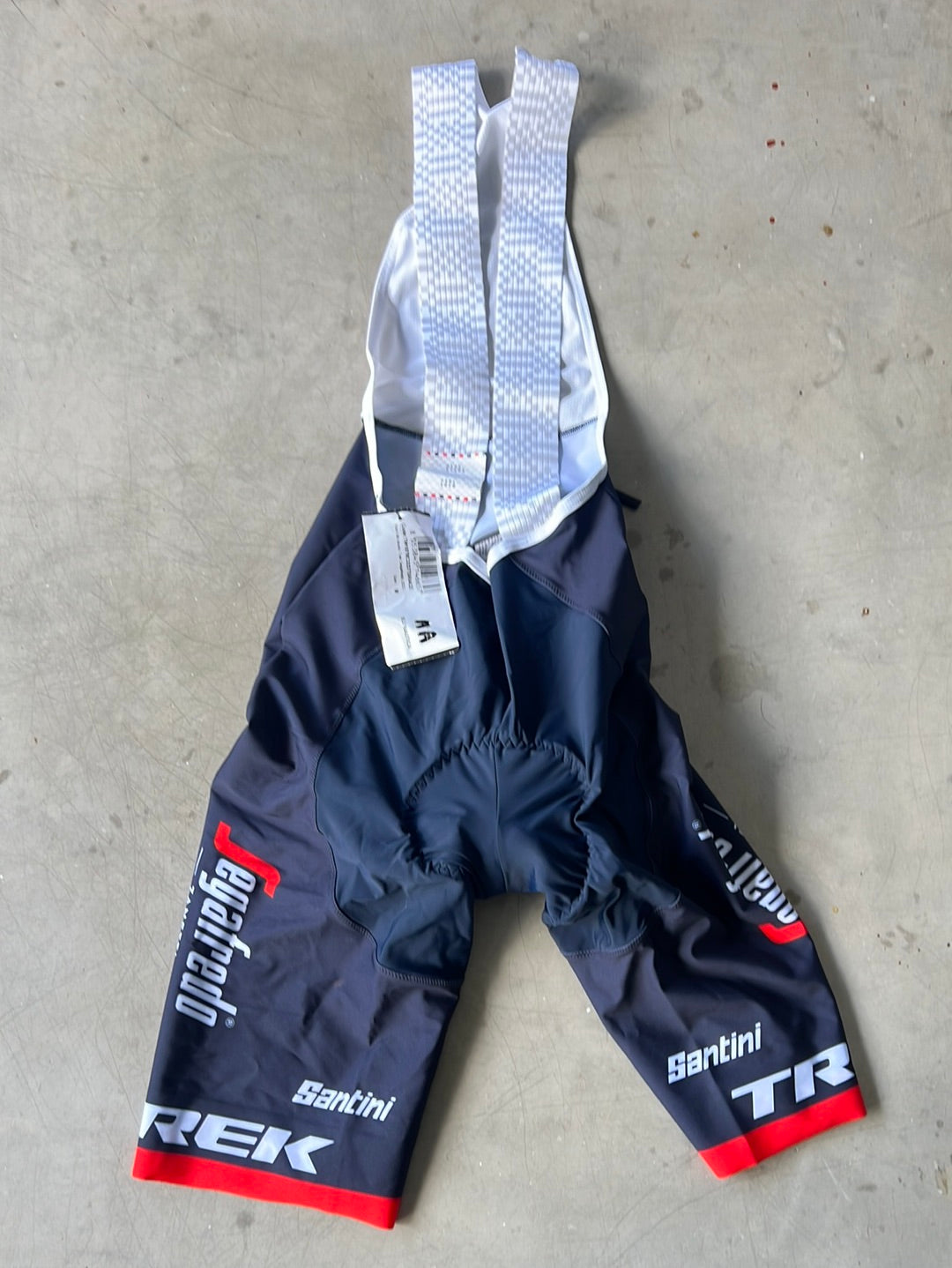 Race Bib Shorts | Santini | Trek Segafredo | Pro-Issued Cycling Kit