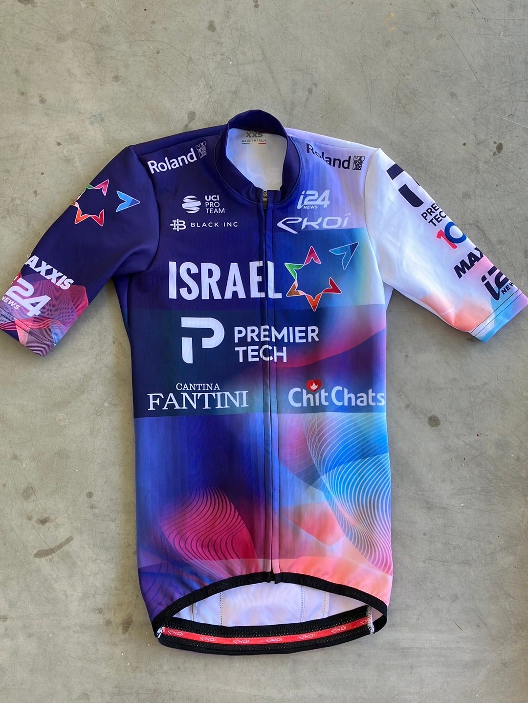 Short Sleeve Midweight Thermal Jersey | Ekoi | Israel Premier Tech IPT | Pro Cycling Kit