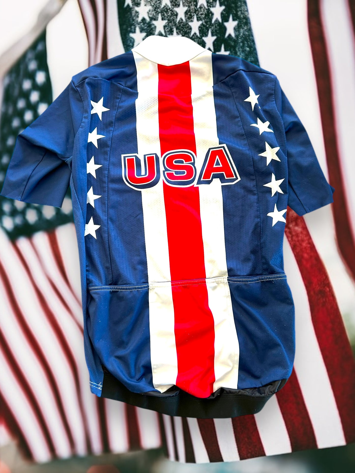 Jersey and Bib Shorts Bundle | Cuore | USA National Team | Pro Team Cycling Kit