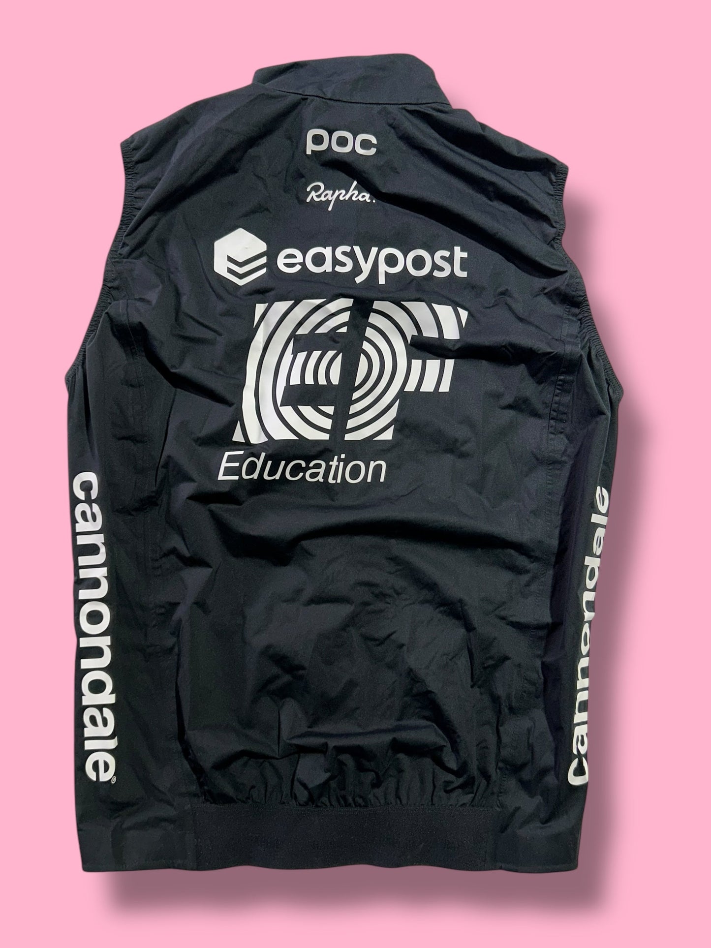 Gilet Vest Lightweight Rain Waterproof Packable | Rapha Pro Team |  EF Education First  | Pro Cycling Kit