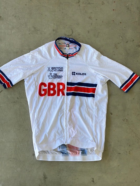 Aero Short Sleeve Jersey | Kalas | Team GB Great Britain - British Cycling GBR | Pro Cycling Kit
