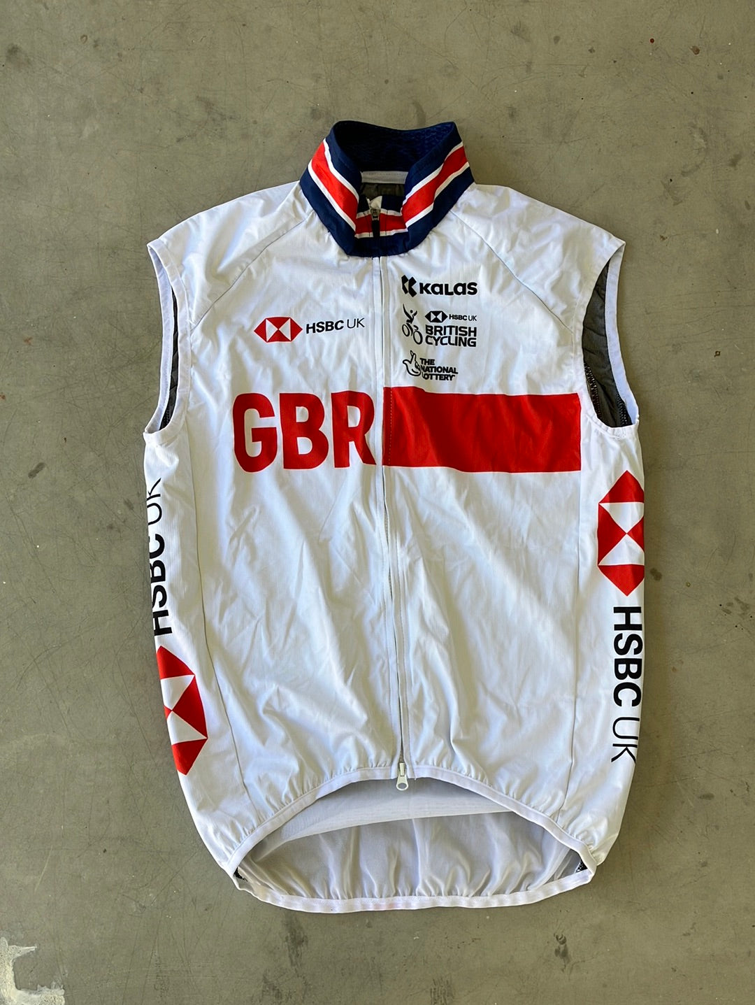 Vest Gilet / Winter Cycling Wind Vest | Kalas | Team GB Great Britain - British Cycling GBR | Pro Cycling Kit