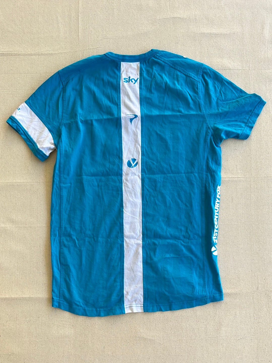 Casual T-Shirt Short Sleeve | Rapha | Team Sky | Pro Cycling Kit