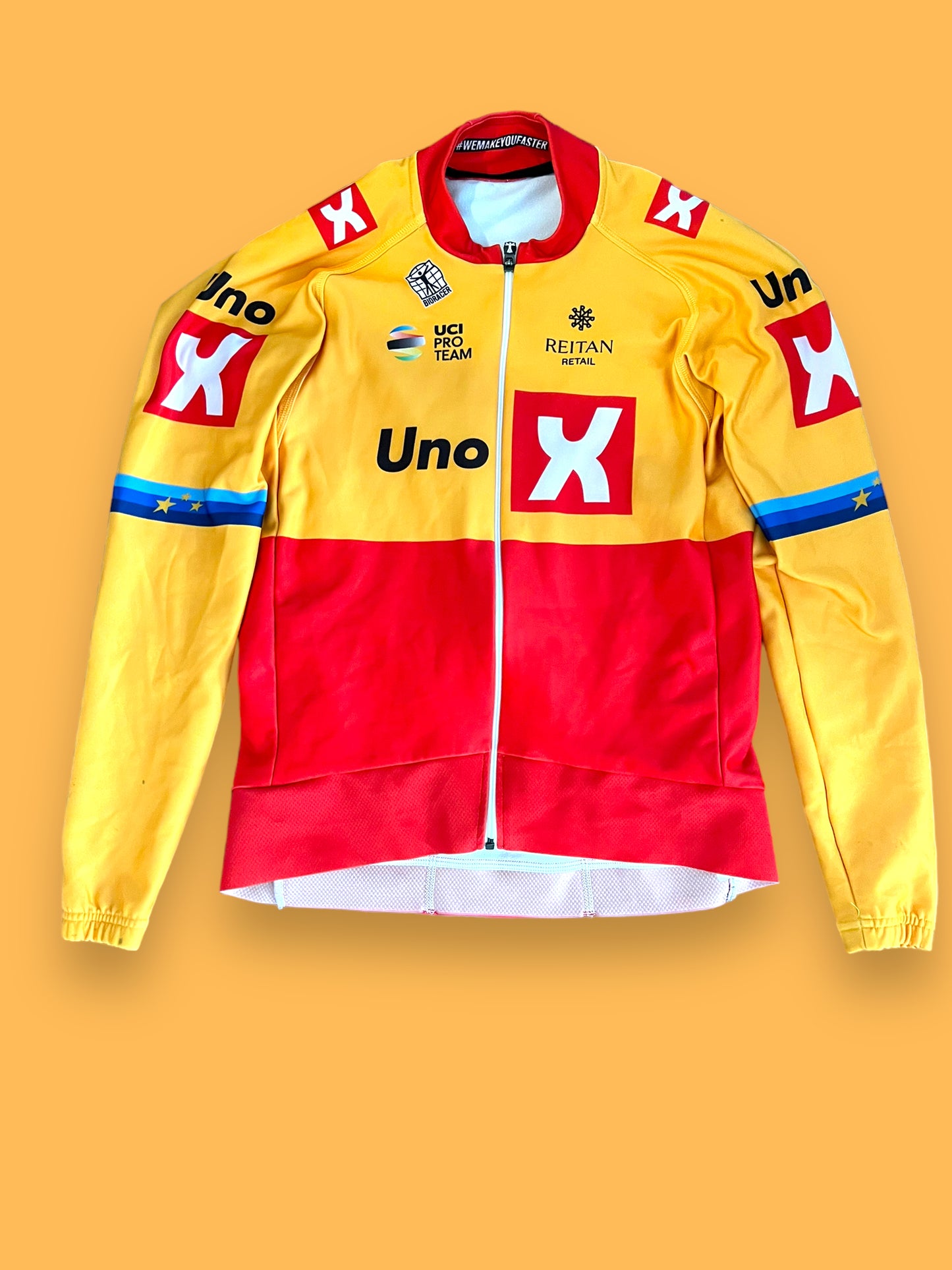 Winter Jersey Thermal European Champion Edition | Bioracer | Uno-X Pro Team | Pro Cycling Kit