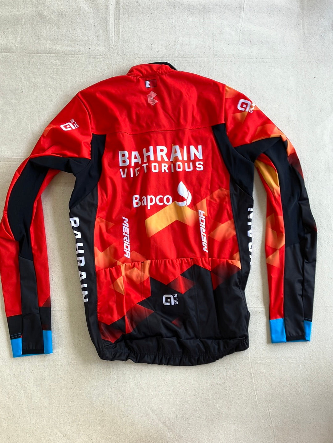 Rain Jacket | Ale | Team Bahrain Victorious | Pro Cycling Kit