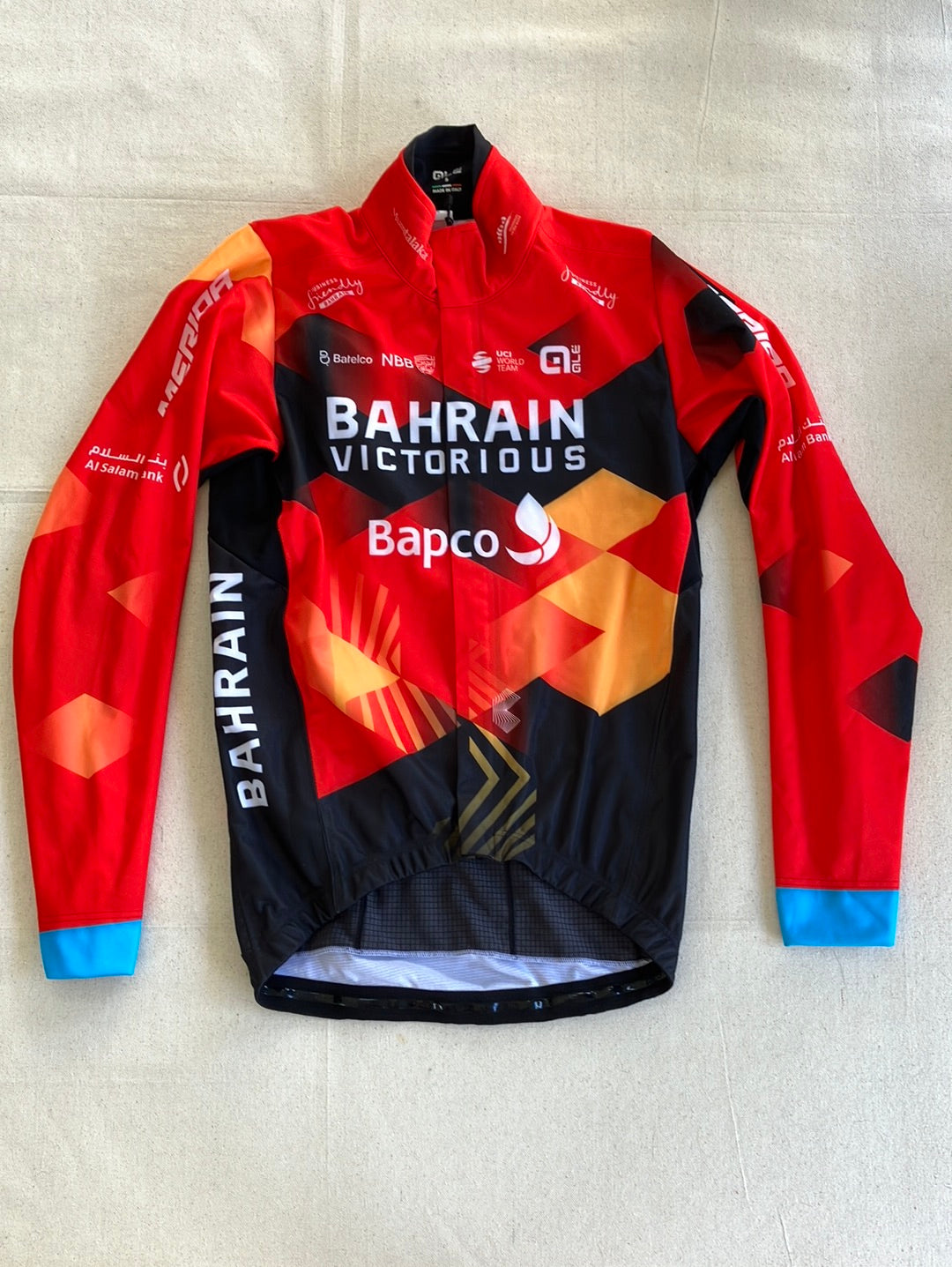 Rain Jacket | Ale | Team Bahrain Victorious | Pro Cycling Kit