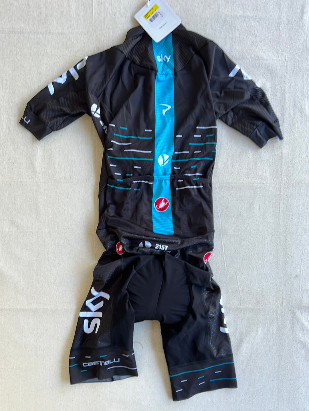 Race Suit / Speed Suit San Remo 3.3 | Castelli | Team Sky | Pro Cycling Kit