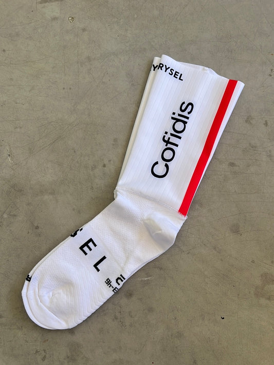 Aero Socks | Van Rysel | Cofidis | Pro-Issued Cycling Kit