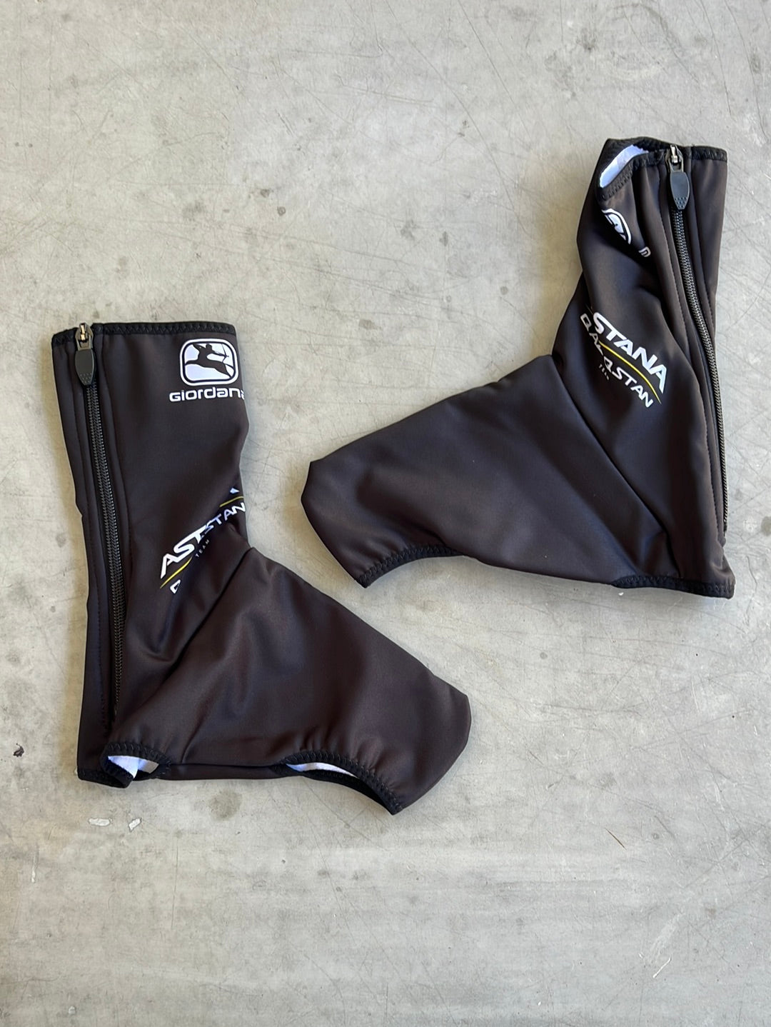 Thermal Winter Shoe Covers / Booties | Giordana | Astana Qazaqstan | Pro-Issued Cycling Kit