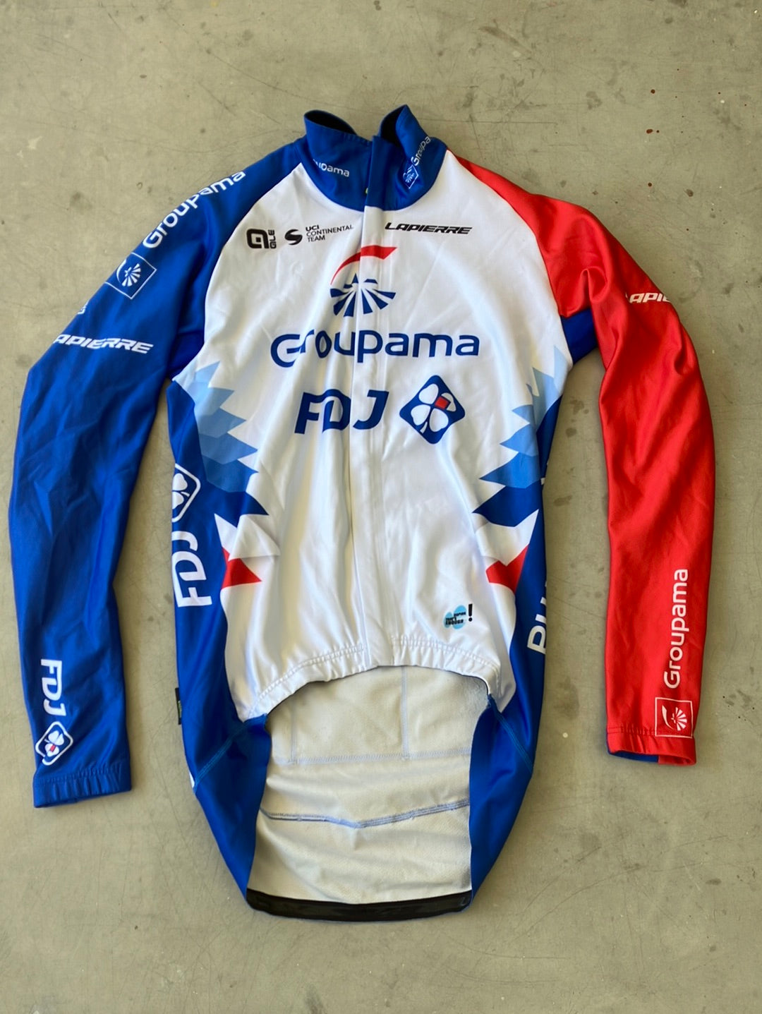 Long Sleeve Gabba Jersey / Jacket Thermal Winter | Ale | Groupama Française des Jeux | Pro Cycling Kit