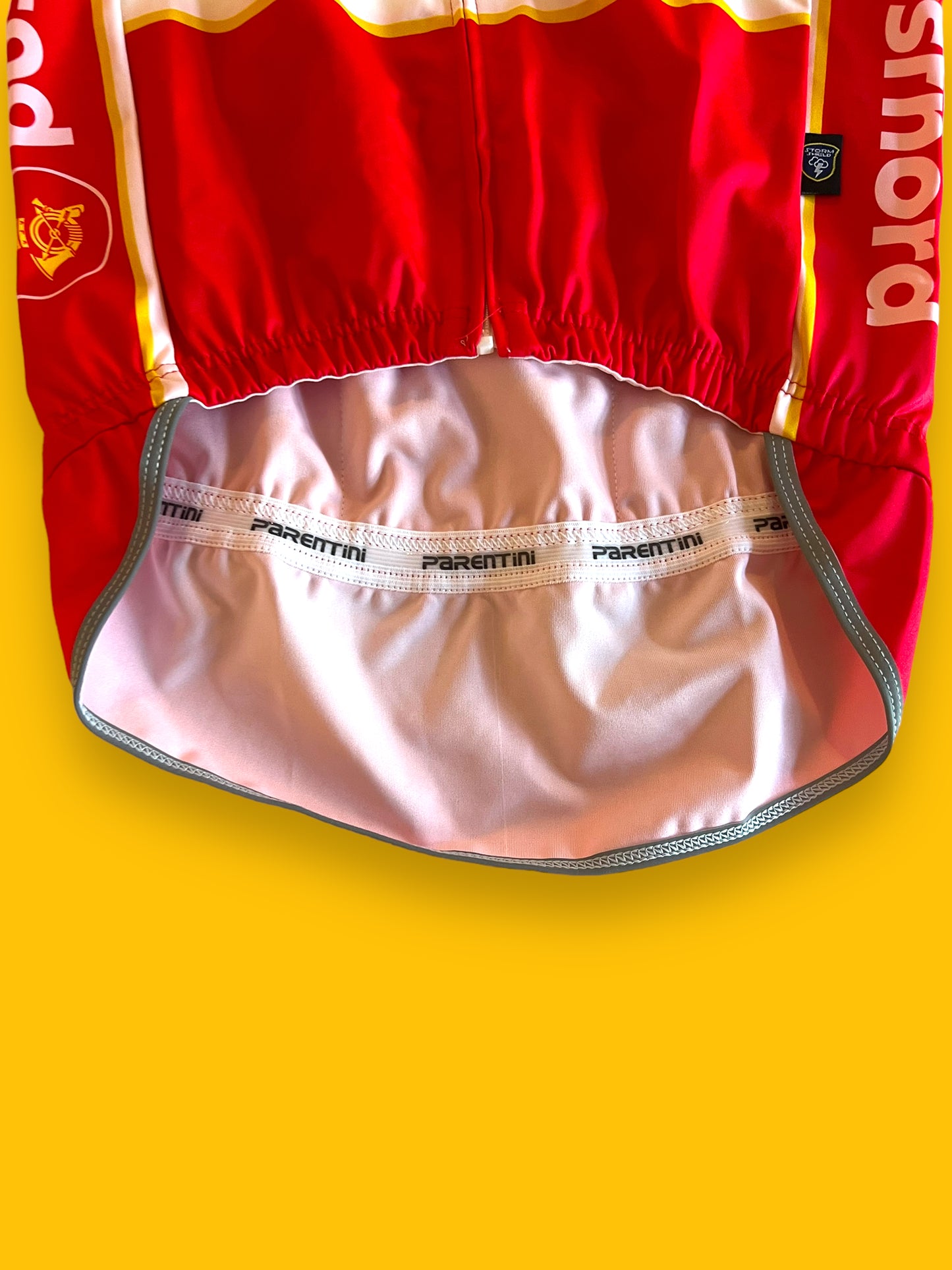 Rain Jersey Short Sleeve | Parentini | Danish / Denmark National Team | Pro Cycling Kit