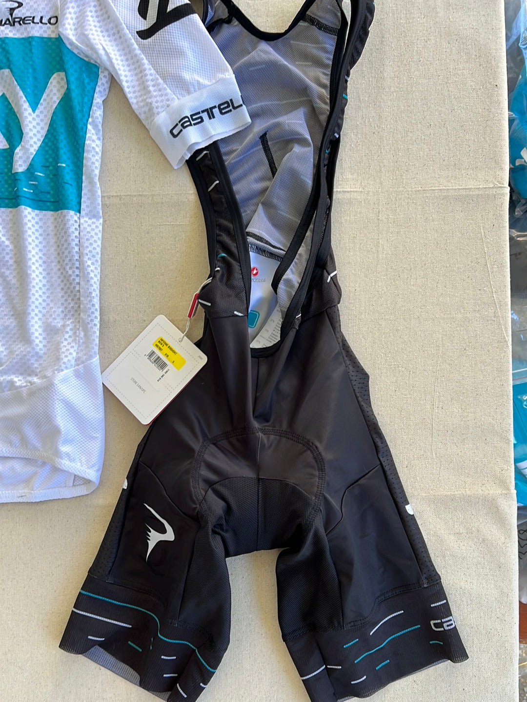 Cycling Kit Bundle - Summer Jersey & Bib Shorts | Castelli | Team Sky | Pro Cycling Kit