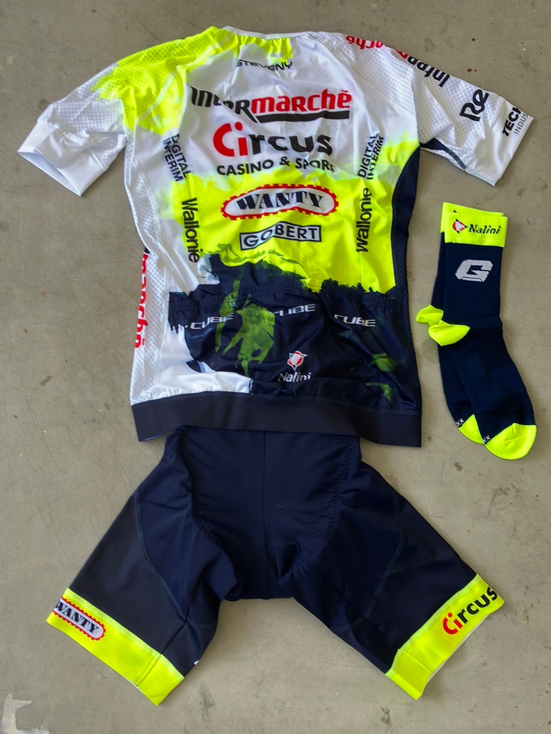 Jersey and Bib Shorts Summer Bundle | Nalini | Intermarche Wanty Gobert | Pro Team Cycling Kit