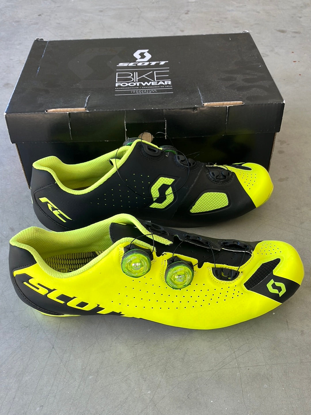 Cycling Shoes - Scott Road RC Carbon Shoe 44.5 / 10.5| Scott | Bike Exchange Bianchi Scott | Pro Cycling Kit