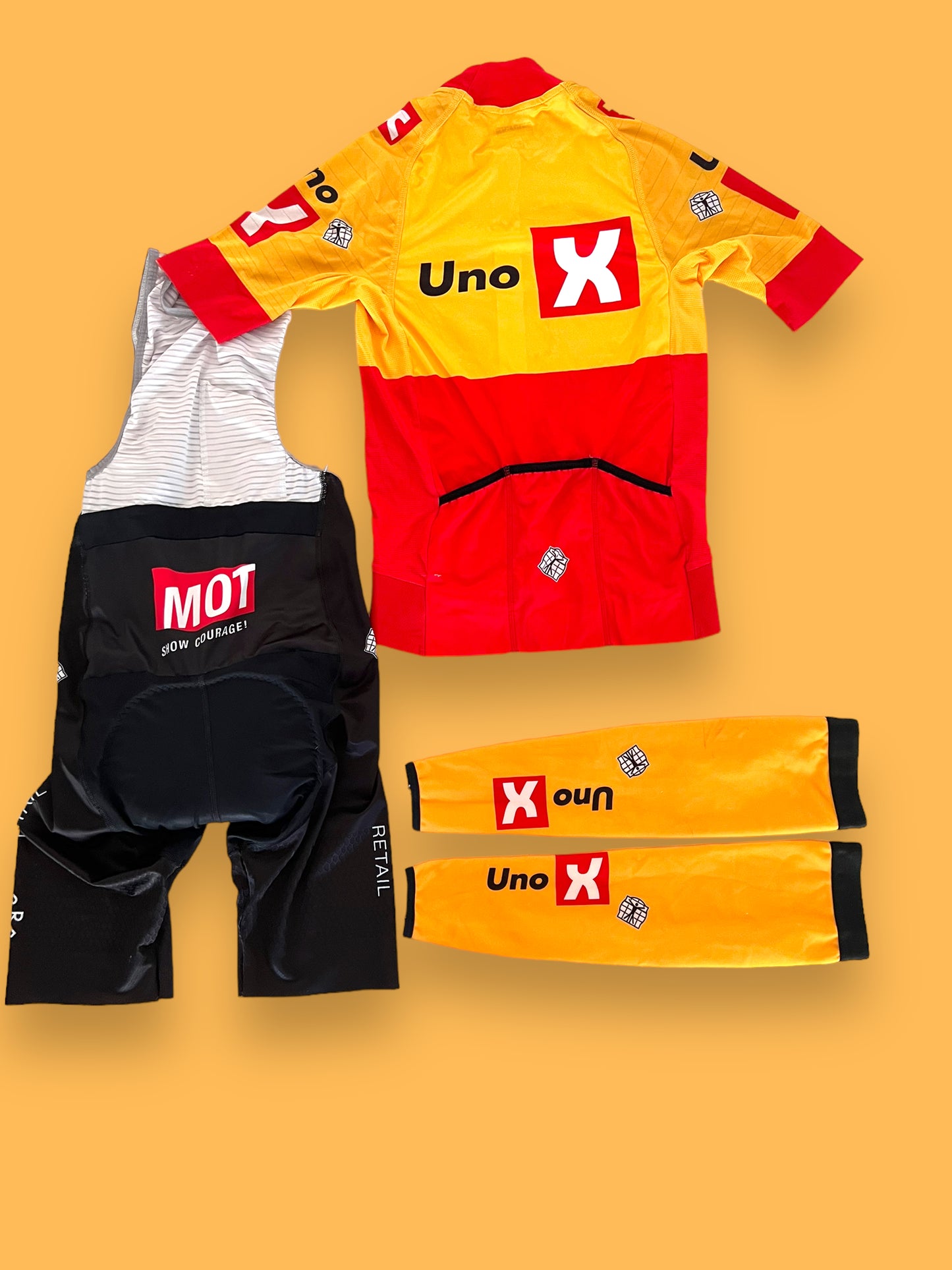 Cycling Kit Bundle - Jersey, Bib Shorts & Arm Warmers | Bioracer | Uno-X Pro Team | Pro Cycling Kit