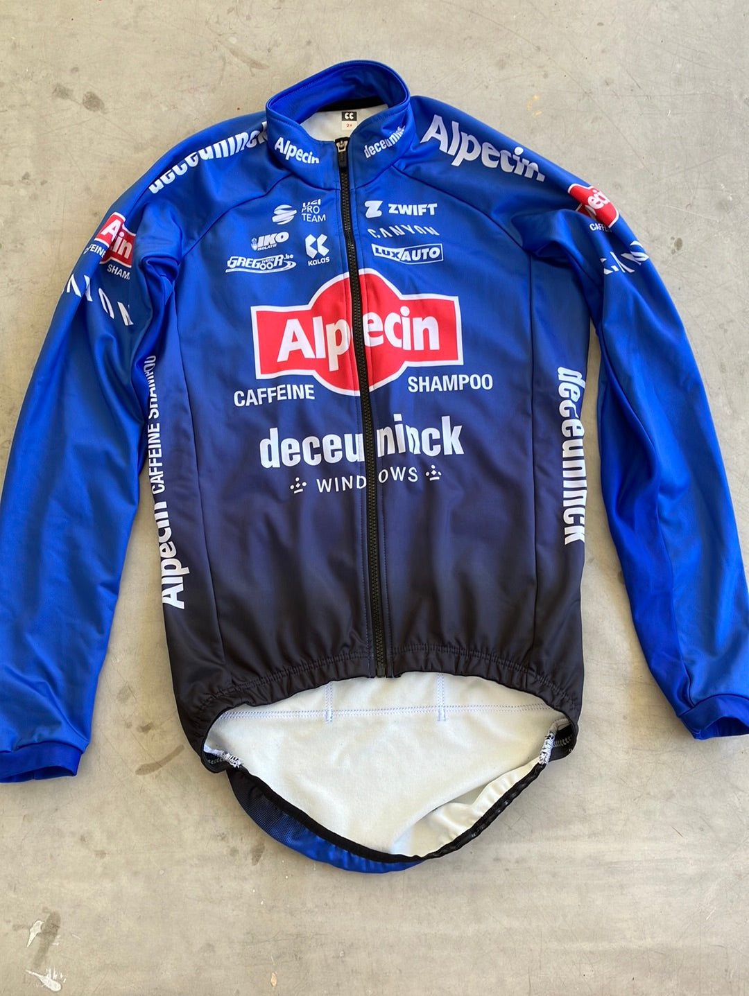 Winter Gabba Jacket Long Sleeve - Thermal windproof water-resistant Jacket/Jersey | Kalas | Alpecin Deceuninck | Pro Cycling Kit