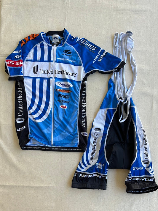 Cycling Kit Bundle - Short Sleeve Jersey & Bib Shorts | United Healthcare Pro Team | Pro Cycling Kit