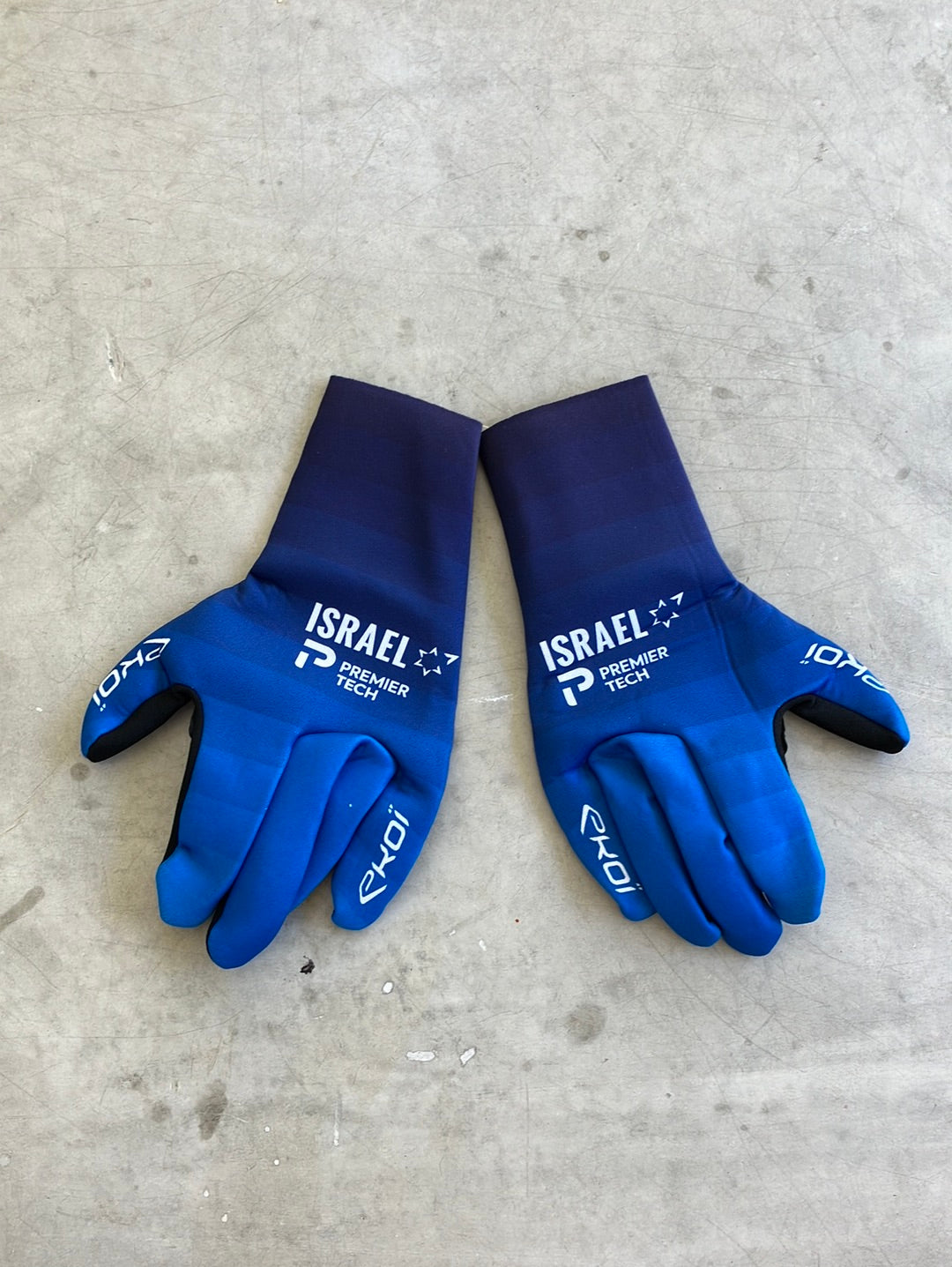 Winter Gloves - Long Finger Neoprene Winter Thermal Gloves | Ekoi | Israel Premier Tech IPT | Pro Cycling Kit