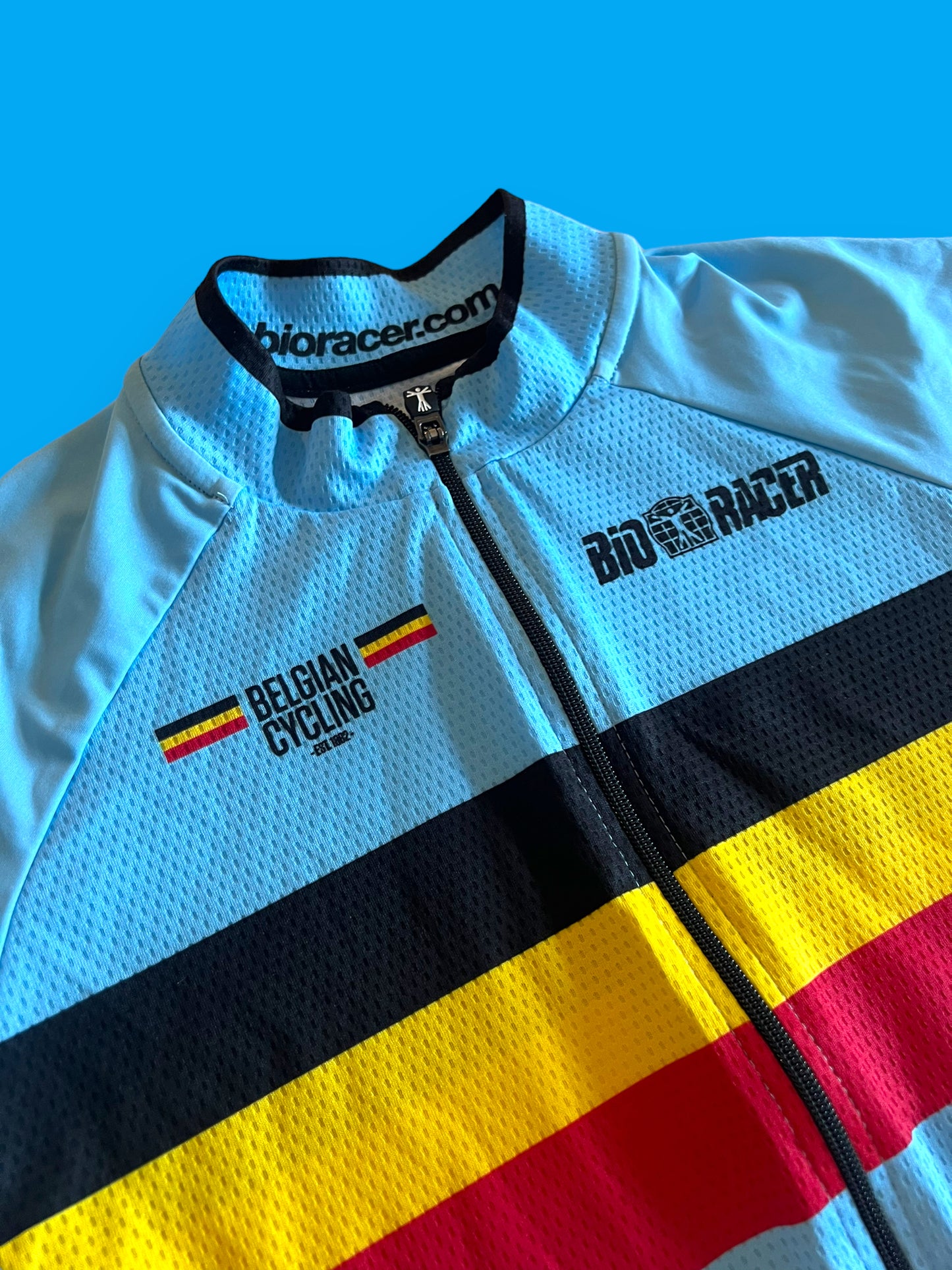 Short Sleeve Jersey | Bioracer | Belgian National Team | Pro Cycling Kit