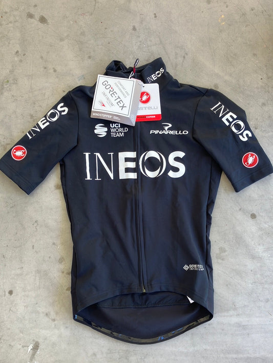 Perfetto ROS Jersey Gore-tex Short Sleeve Gabba | Castelli | Ineos Grenadiers Pro-Issued Cycling Kit