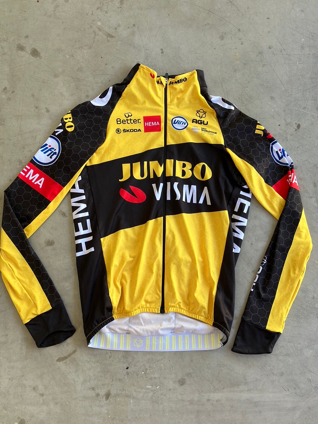 Jersey Long Sleeve Winter | Agu | Jumbo Visma | Pro Cycling Kit