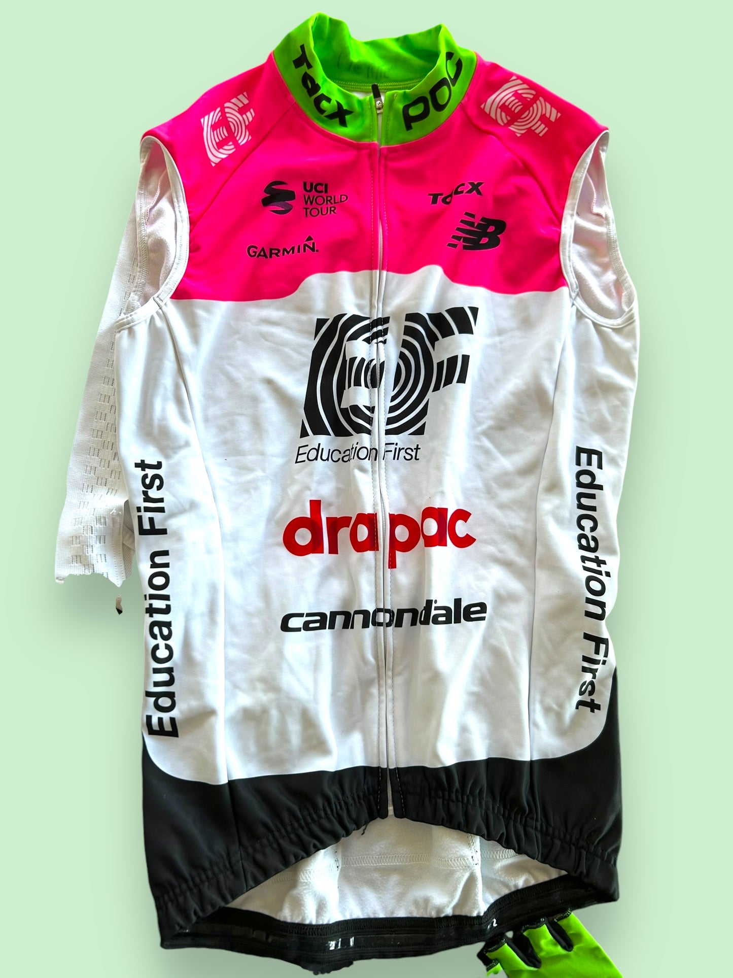 Jersey, Thermal Vest & Bib Shorts Bundle | POC | EF Education First-Drapac-Cannondale | Pro Team Cycling Kit