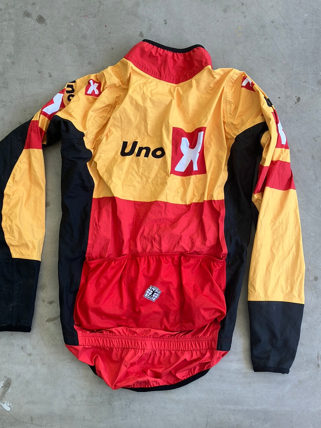 Uno-X | Bioracer Long Sleeve Rain Jacket | S | Pro-Issued Team Kit