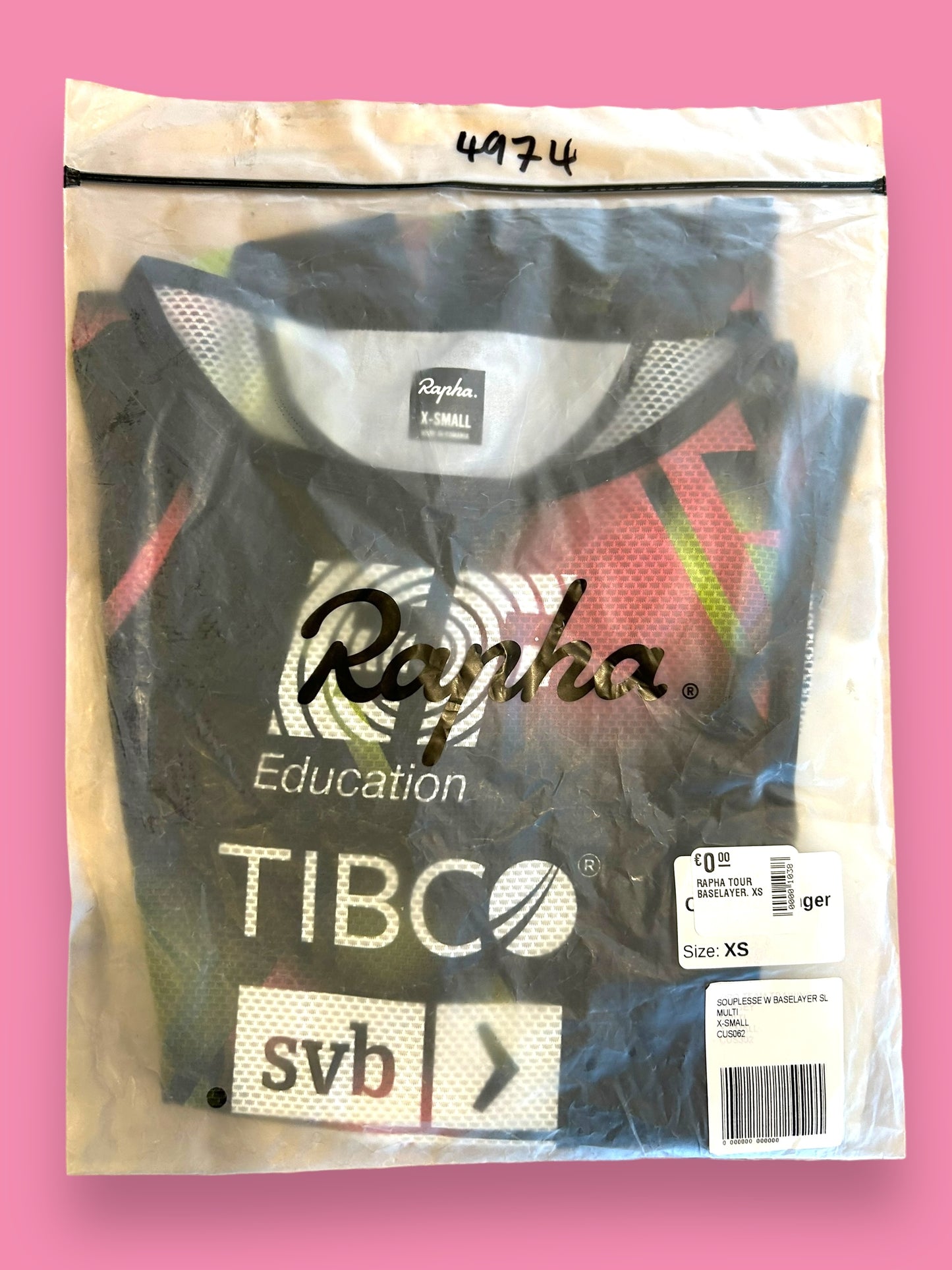 Womens Palace Base Layer Tour De France | Rapha | EF Education First Tibco Tour De France Switchout Kit | Pro Team Cycling Kit