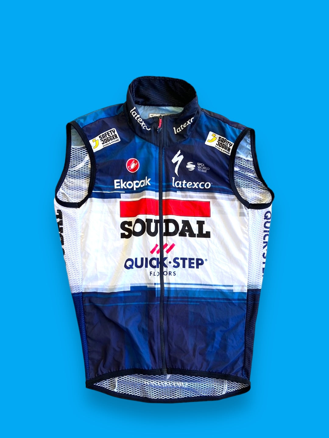 Light Wind Vest / Gilet | Castelli | Soudal / Deceuninck Quick-Step | Pro-Issued Cycling Kit