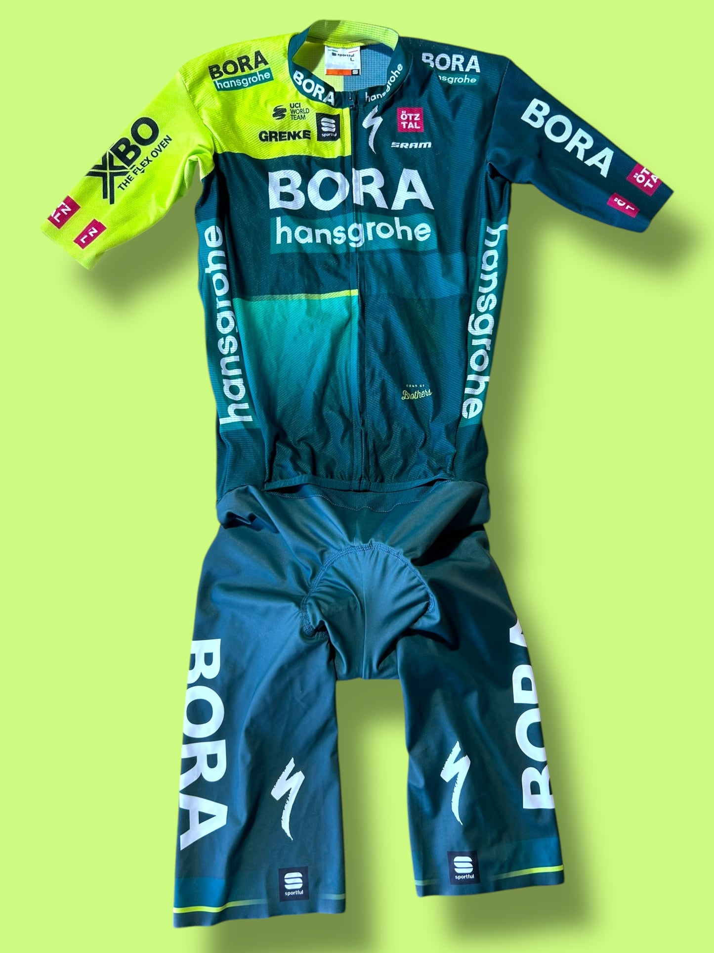 Aerosuit Racesuit Bomber Light Summer Road Suit  | Sportful | Bora Hansgrohe| Pro Cycling Kit