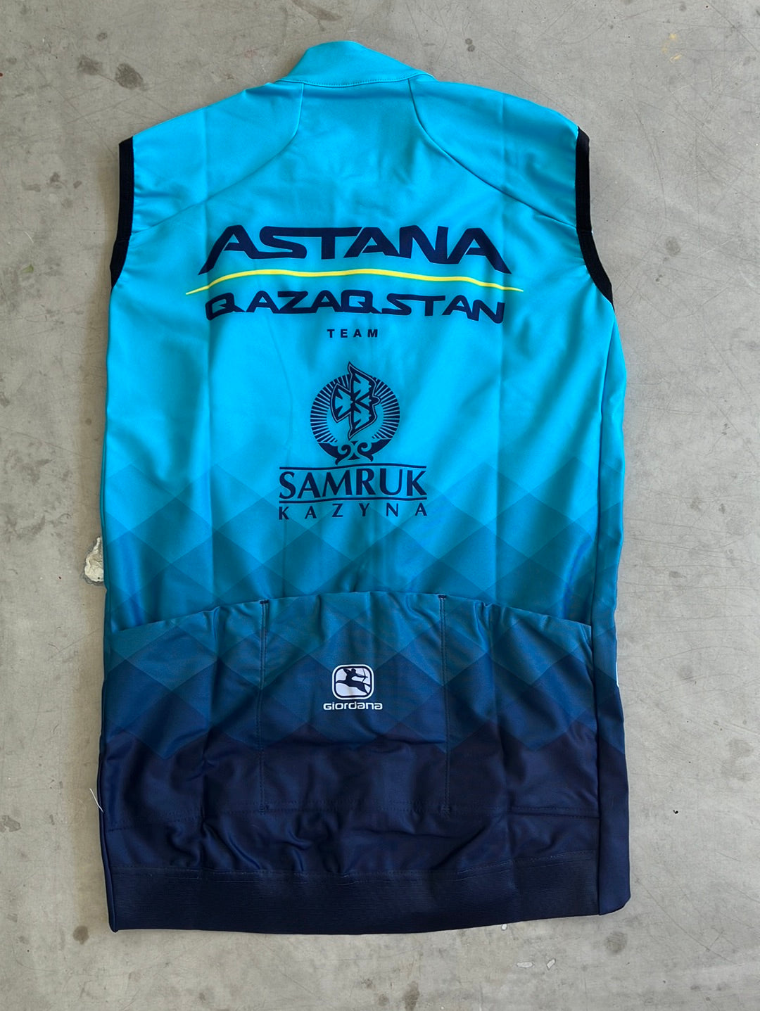 'G-Shield'  Winter Vest / Gilet | Giordana | Astana Qazaqstan | Pro-Issued Cycling Kit