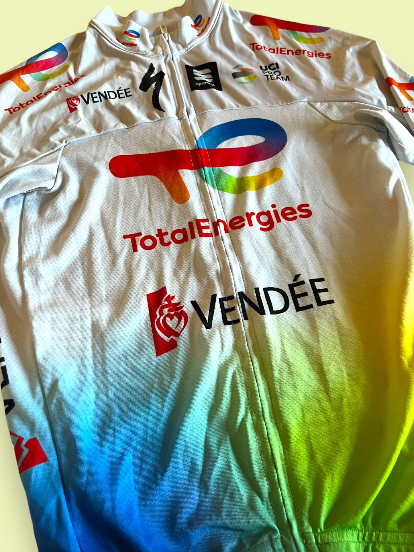 Light Long Sleeve Jersey | Sportful | Total Energies | Pro Cycling Kit