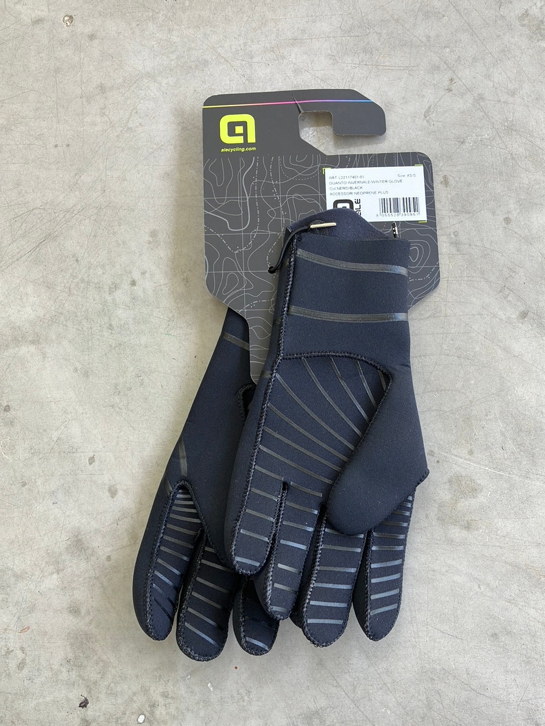 Neoprene Cycling Gloves | Ale | FDJ Française des Jeux | Pro-Issued Cycling Kit