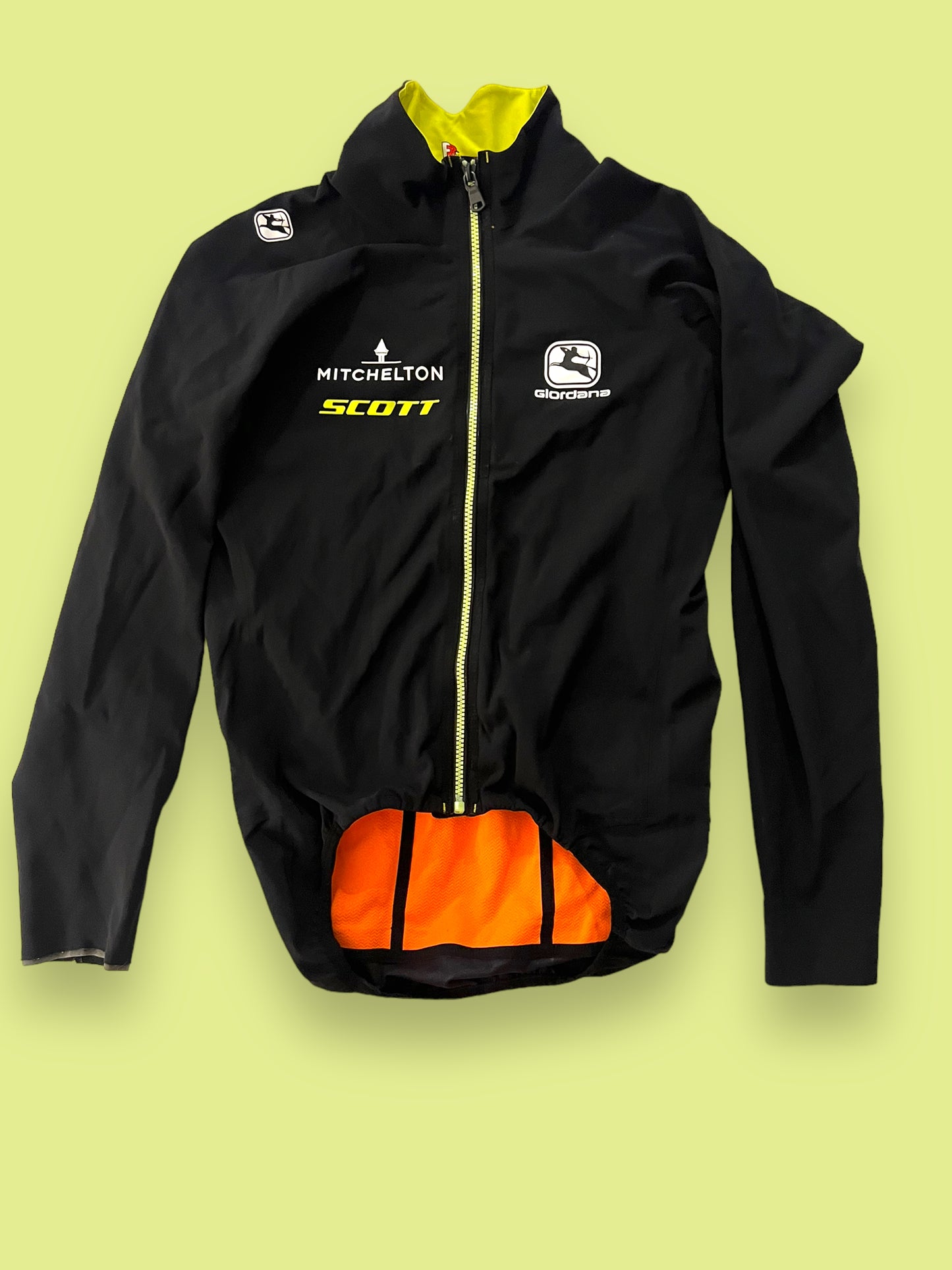 Thermal Rain Jacket Long Sleeve | Giordana | Mitchelton Scott Pro Team | Pro Cycling Kit