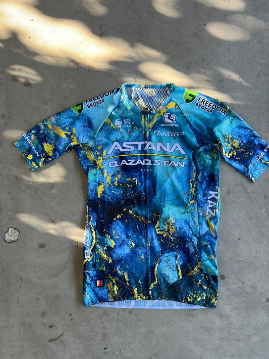 'FRC Lyte' Summer Jersey Short Sleeve - Tour De France Limited Edition | Giordana | Astana Qazaqstan | Pro-Issued Cycling Kit