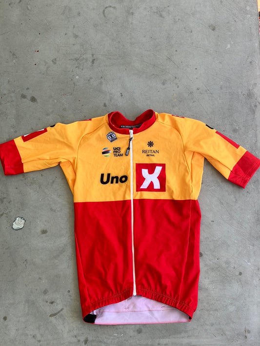 Uno-X | Bioracer Short Sleeve Gabba Jersey | S | Pro-Issued Team Kit