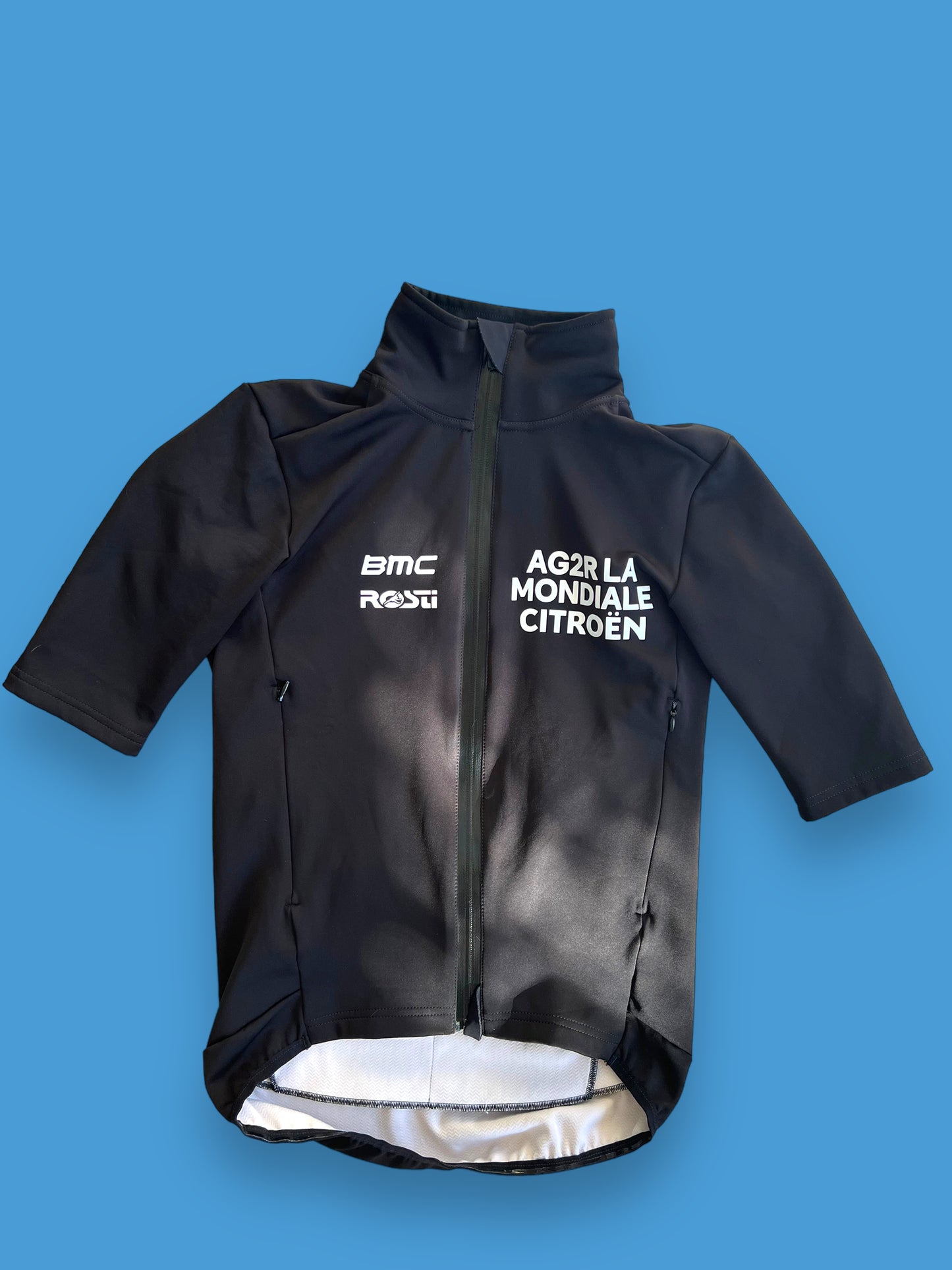 Short Sleeve Gabba Jersey Thermal Waterproof | Rosit | AG2R Citroen | Pro Cycling Kit