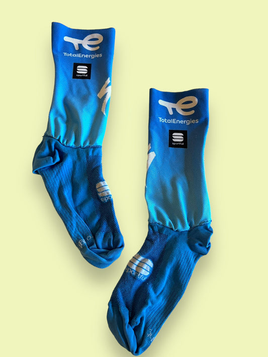 Aero Socks | Sportful | Total Energies | Pro Cycling Kit