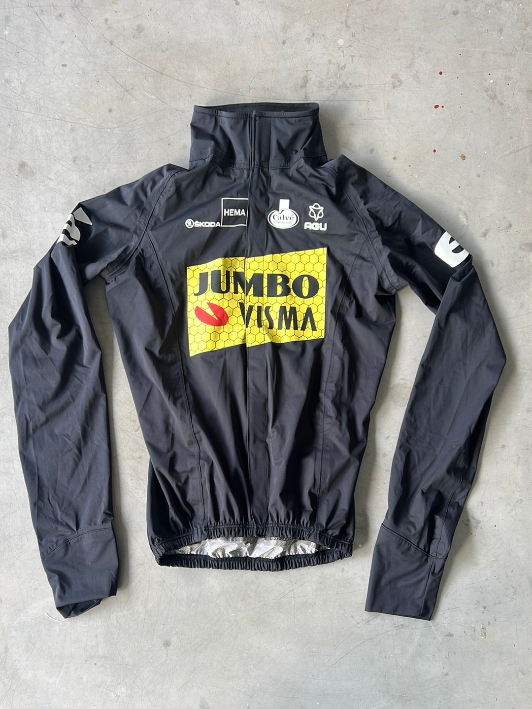 Rain Cape / Jacket | Agu | Jumbo Visma | Pro-Issued Cycling Kit