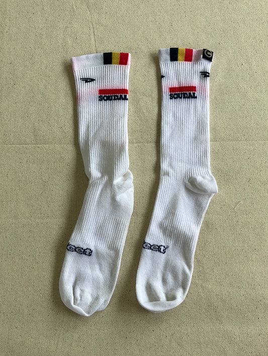 Race Socks | Vermarc | Lotto Dstny | Pro Team Cycling Kit