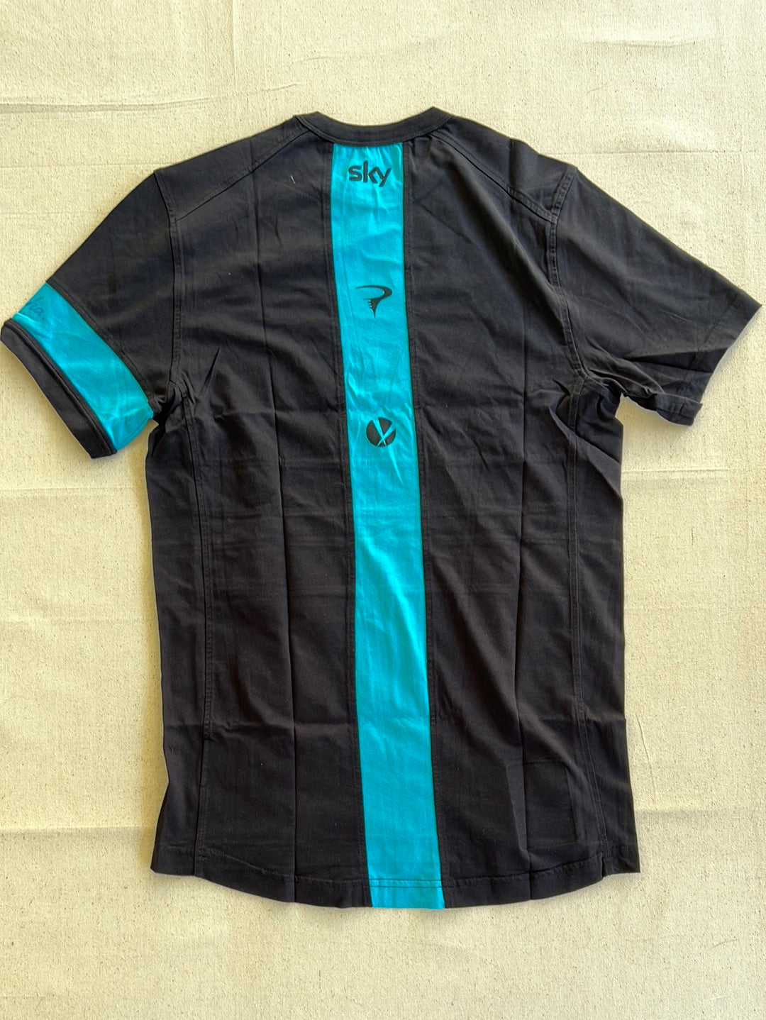 Casual T-Shirt Short Sleeve | Rapha | Team Sky | Pro Cycling Kit