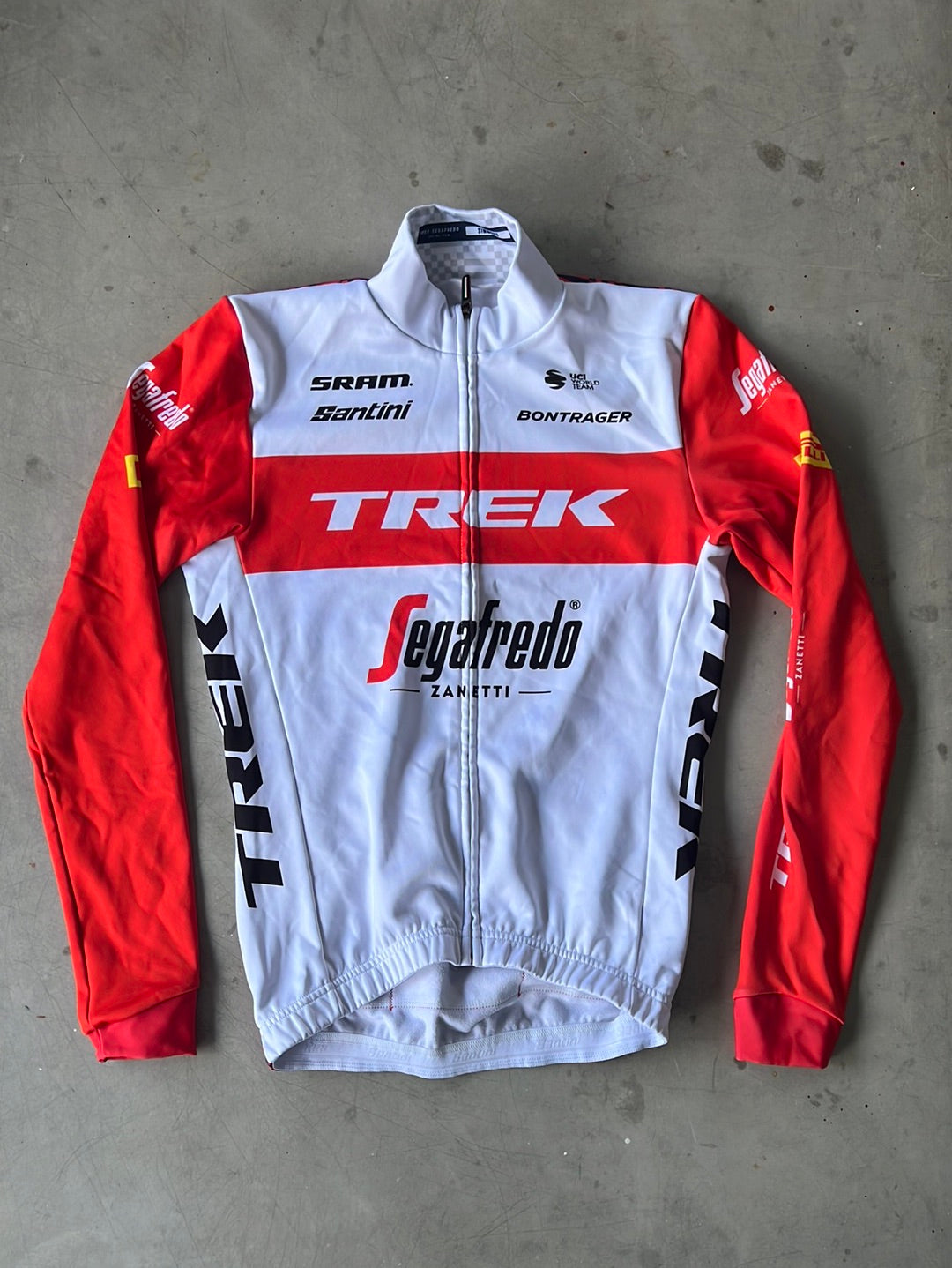 Long Sleeve Thermal Jersey | Santini | Trek Segafredo | Pro-Issued Cycling Kit