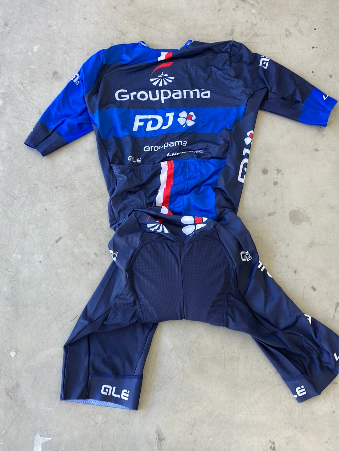 Road Suit / Aerosuit Short Sleeve | Ale | Groupama Française des Jeux | Pro Cycling Kit