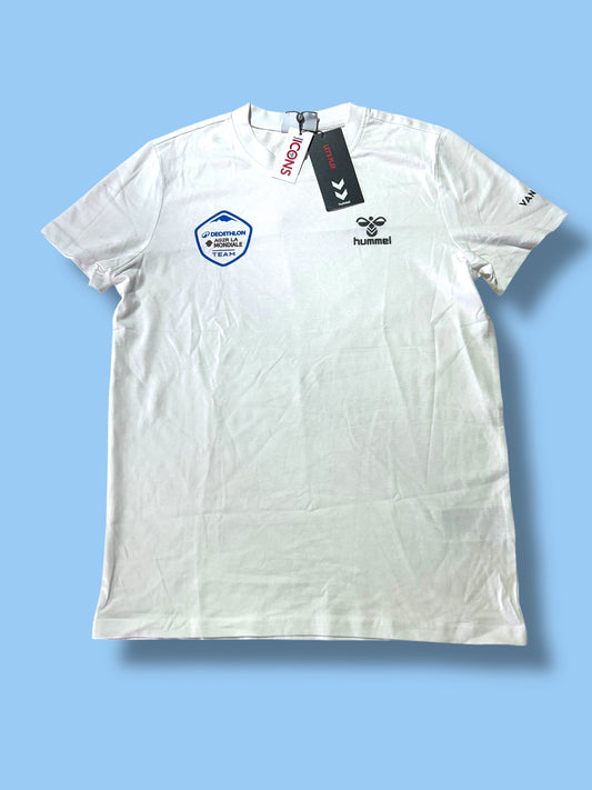 T-Shirt Team Rider Issued Team Casual Kit | Decathlon AG2R La Mondiale  | Hummel | Pro Cycling Kit