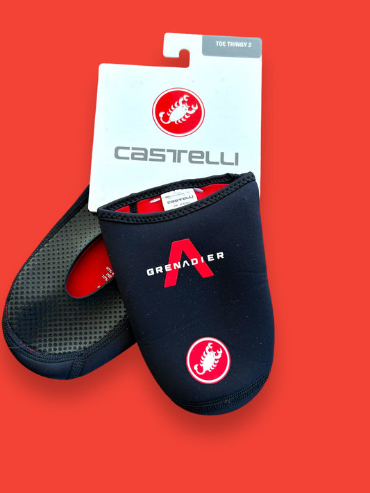 Neoprene Toe Covers | Castelli | Ineos Grenadier | Pro Team Cycling Kit