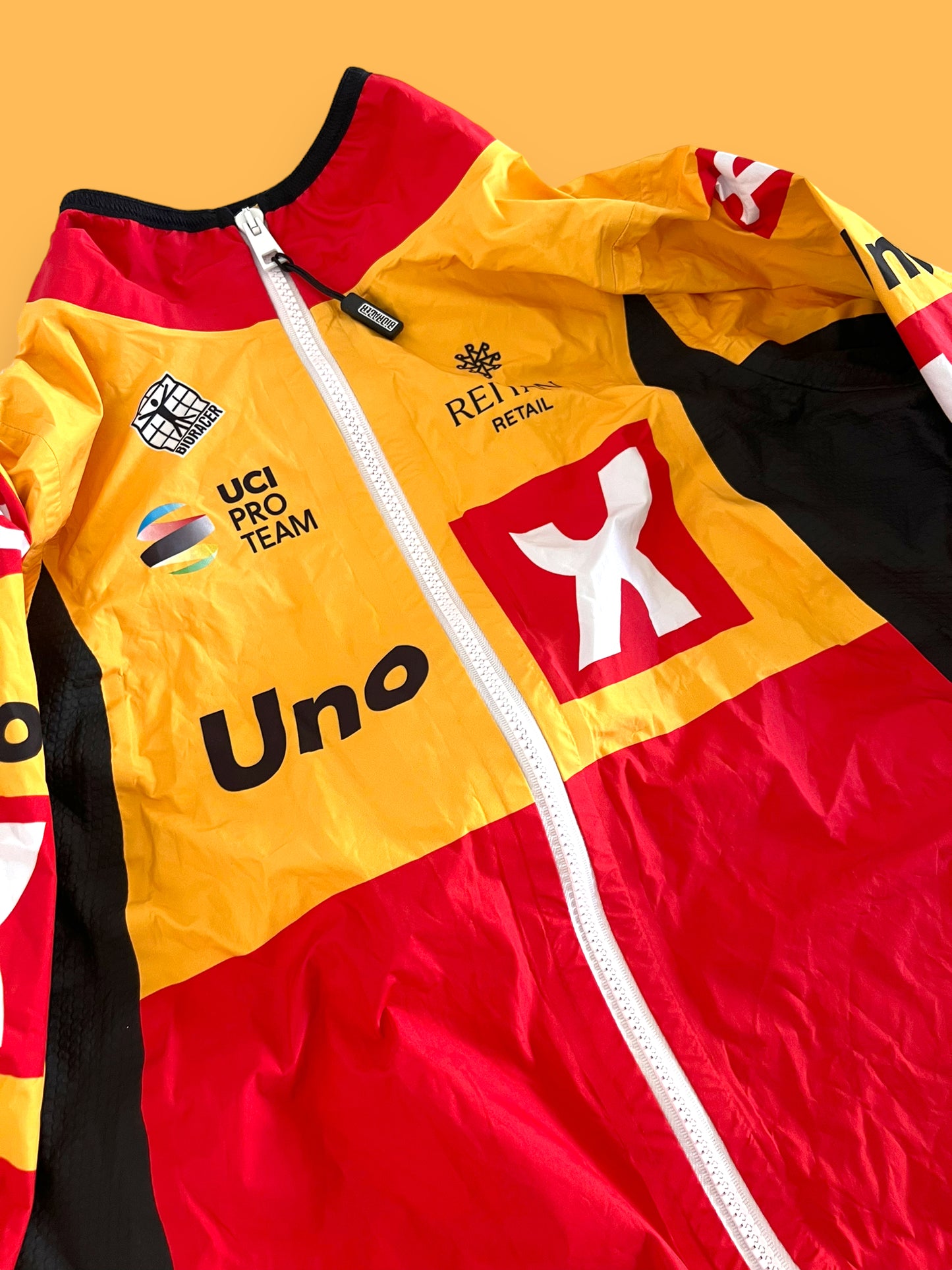 Rain Jacket Long Sleeve | Bioracer | Uno-X Pro Team | Pro Cycling Kit