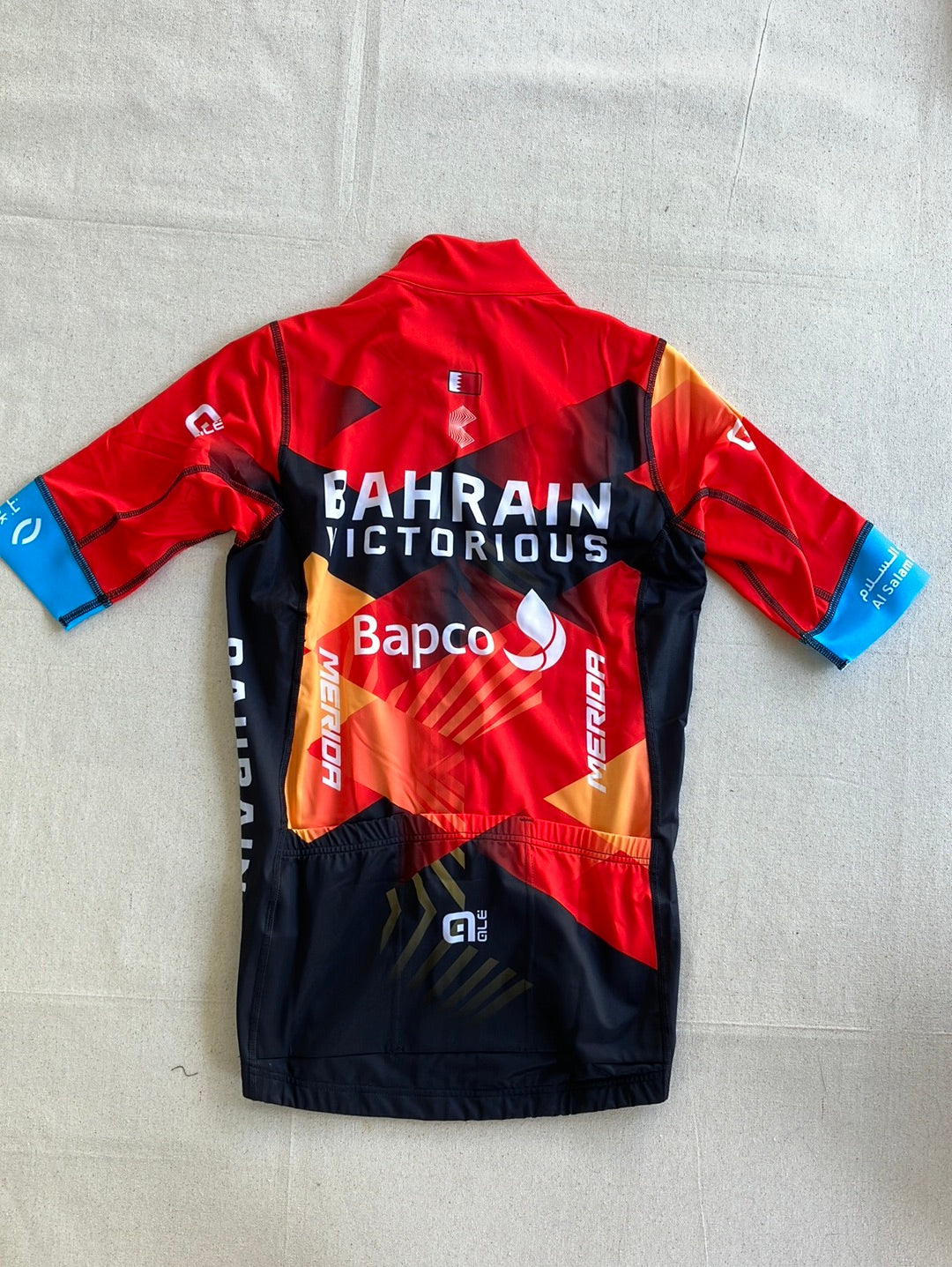 Mid-Weight Jersey Short Sleeve | Ale | Team Bahrain Victorious | Pro Cycling Kit