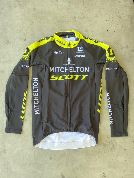 Gabba Jersey Thermal Winter G-Shield Long Sleeve Jersey With Pockets  | Giordana | Mitchelton Scott | Pro Cycling Kit