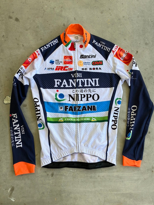 Nippo Fantini | Santini Long Sleeve Thermal Jersey | Rider-Issued Pro Team Kit